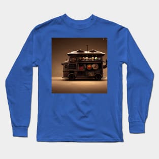 Steampunk Tokyo Ramen Food Truck Long Sleeve T-Shirt